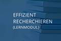 Open Lernmodul: effizient recherchieren